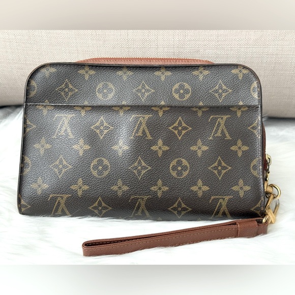 LOUIS VUITTON Monogram Orsay Clutch Bag - Picture 1 of 10